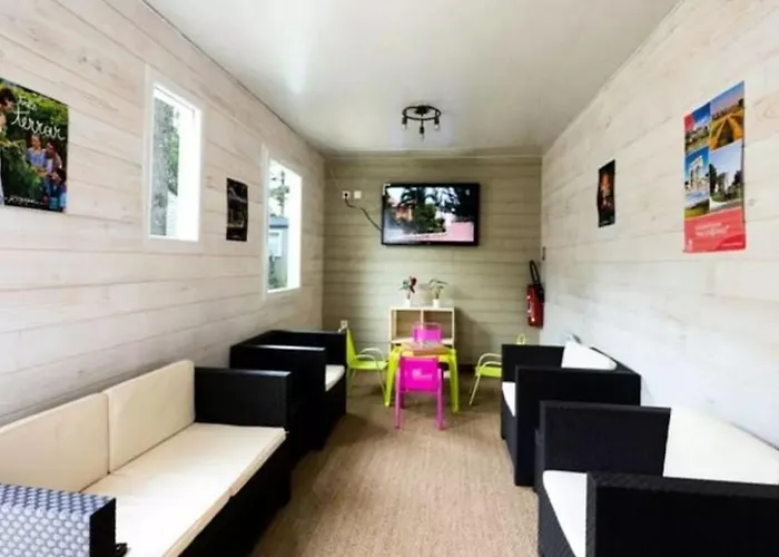 Campsite Mobil-home Confortable Avec Terrasse A - Api-1-52-286